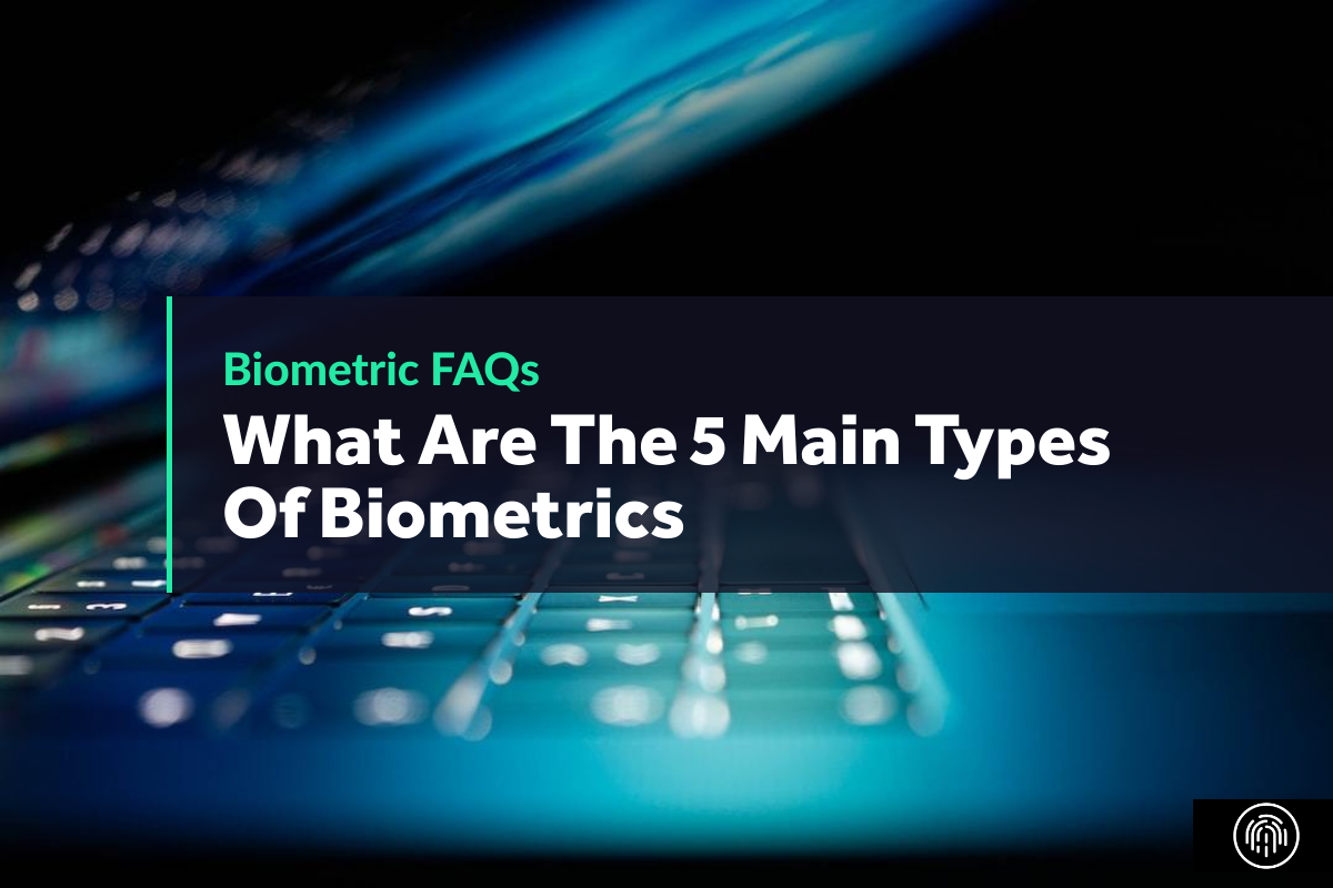 What Are The 5 Main Types Of Biometrics