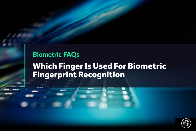 Which Finger Is Used For Biometric Fingerprint Recognition