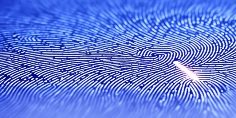 How does fingerprint authentication work
