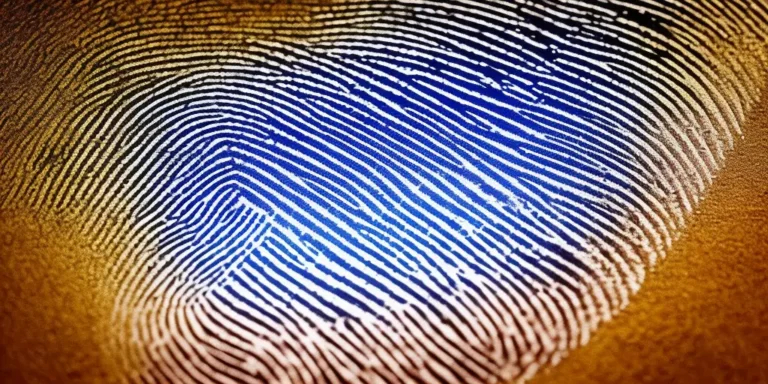 How were people identified before fingerprint impressions?