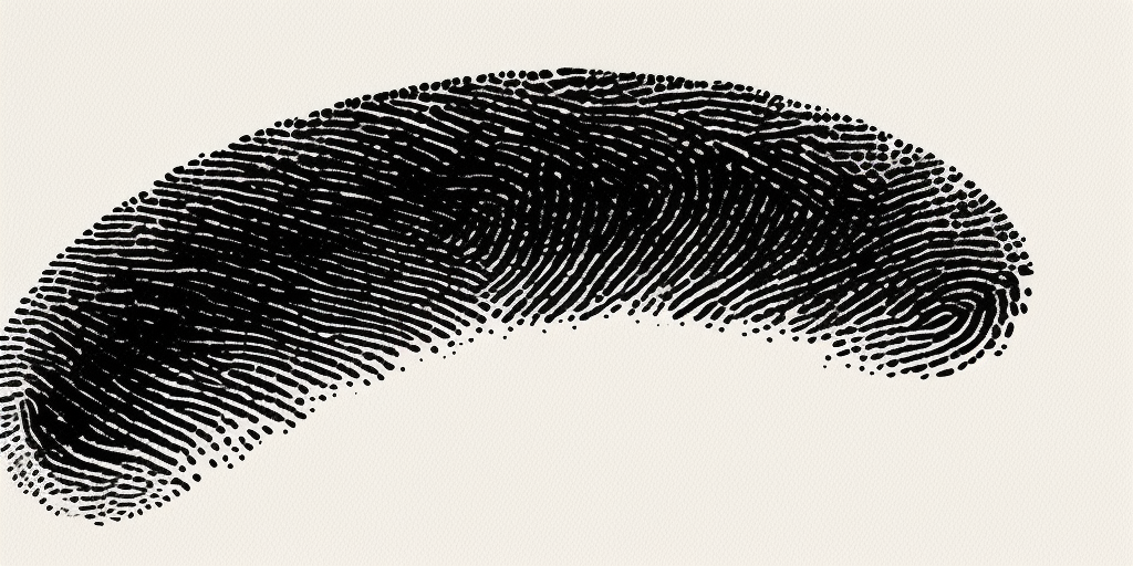 What are fingerprints made from?